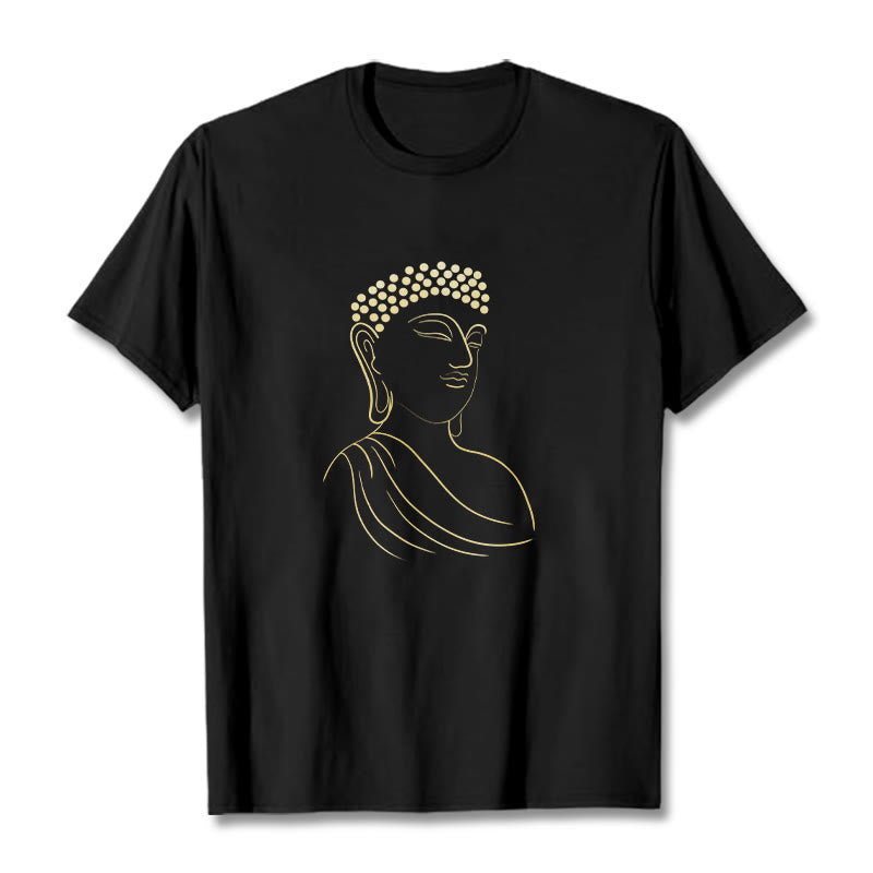 T-shirt à motif Buddha Stones - Noir - 2XL - image 1
