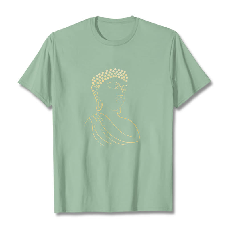 T-shirt à motif Buddha Stones - Vert pâle - 2XL - image 15