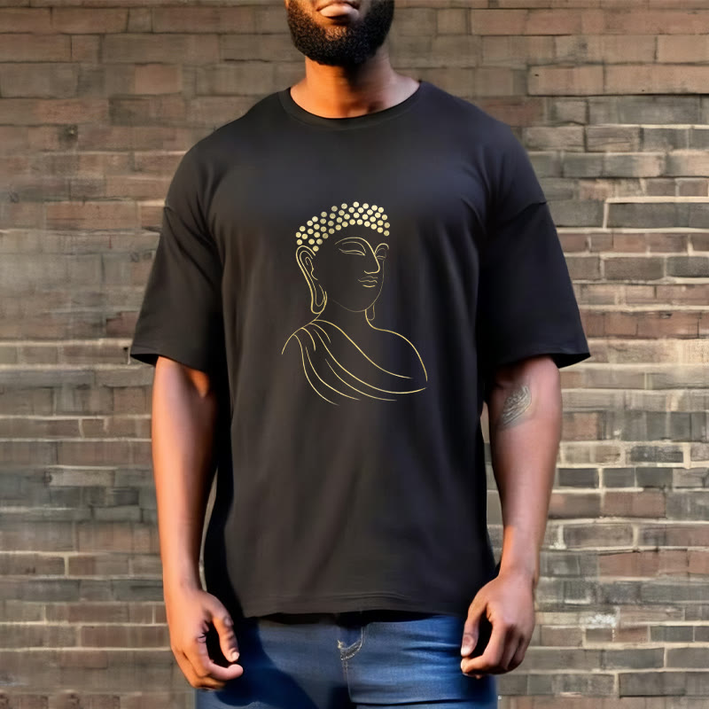 T-shirt à motif Buddha Stones - image 3