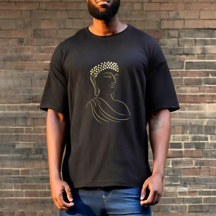 T-shirt à motif Buddha Stones - image 3