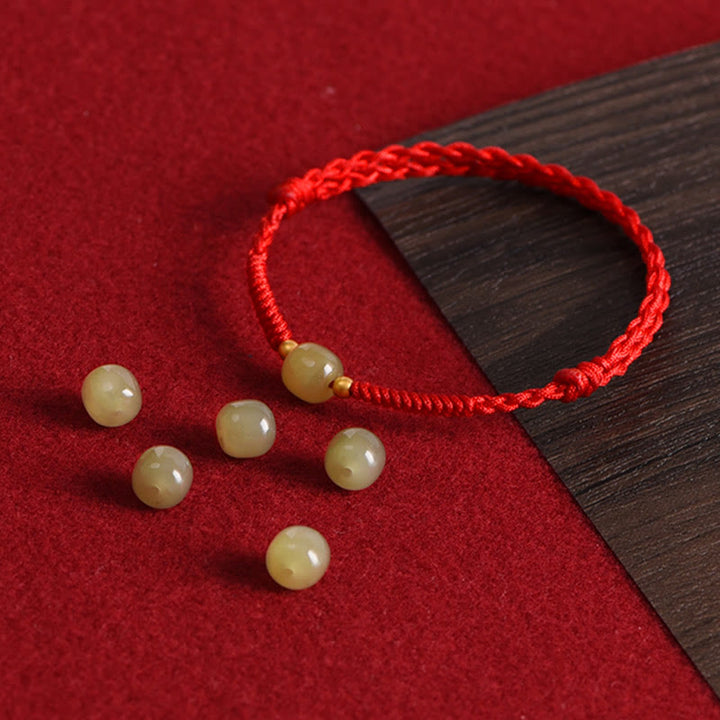Bracelet de cheville tressé en Buddha Stones Pierres de Bouddha Protection Chance - image 15