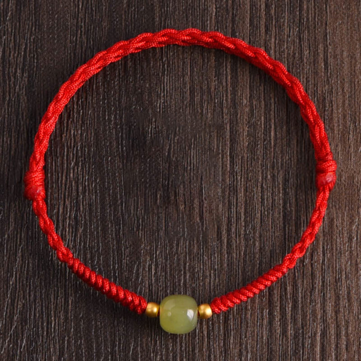 Bracelet de cheville tressé en Buddha Stones Pierres de Bouddha Protection Chance - image 17