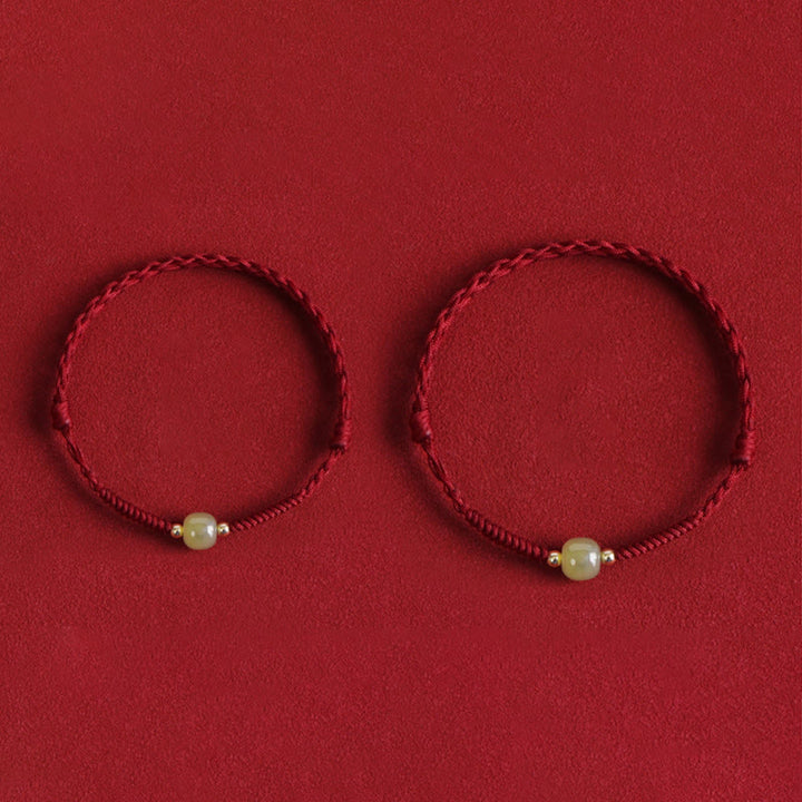 Bracelet de cheville tressé en Buddha Stones Pierres de Bouddha Protection Chance - image 3