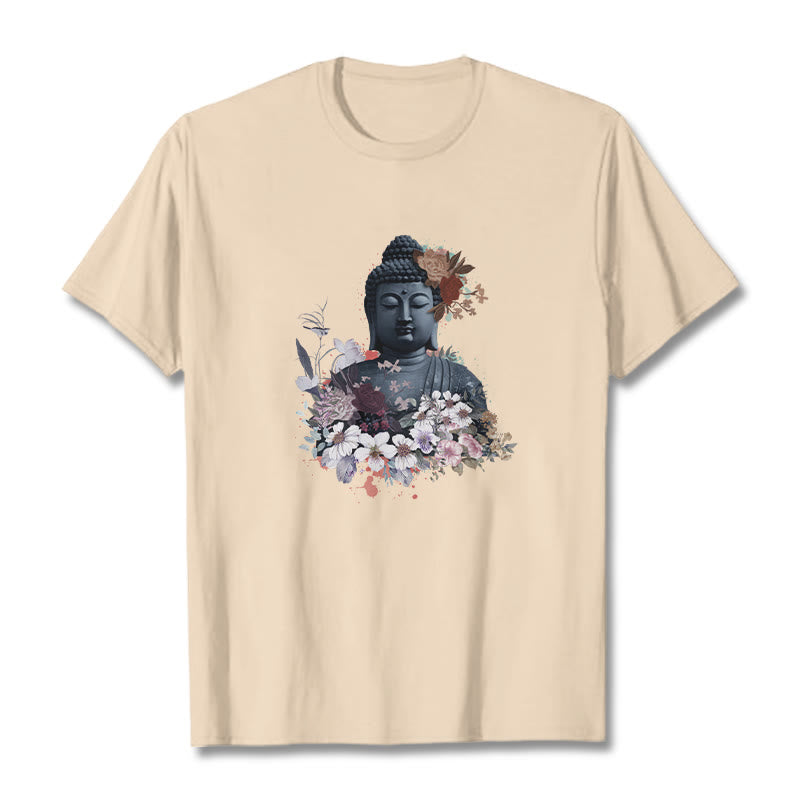 T-shirt à motif Bouddha Buddha Stones - Bisque - 2XL - image 9
