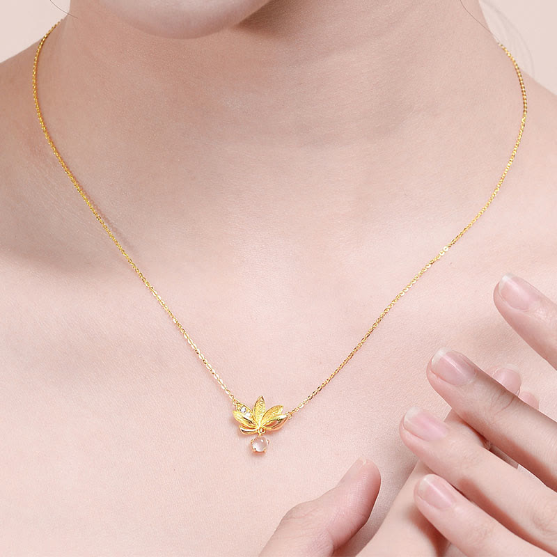 Collier pendentif en argent sterling 925 Buddha Stones et lotus pour éloigner les mauvais esprits - image 4