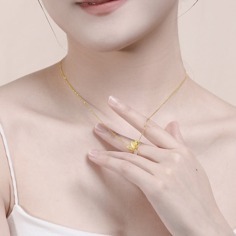 Collier pendentif en argent sterling 925 Buddha Stones et lotus pour éloigner les mauvais esprits - image 5