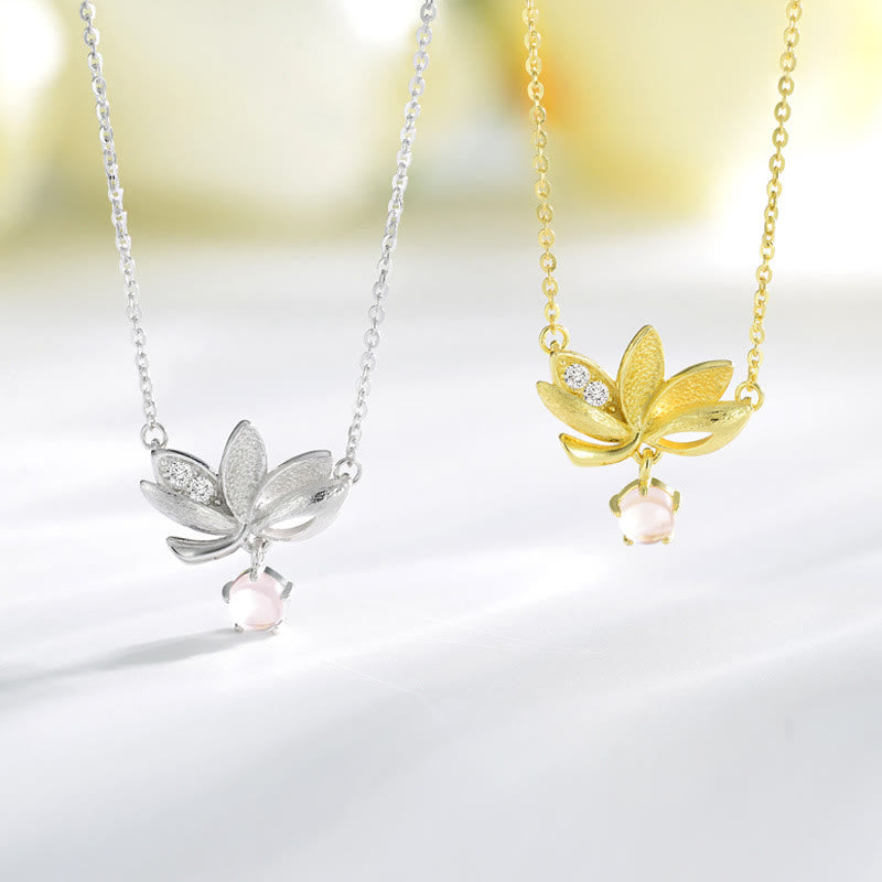 Collier pendentif en argent sterling 925 Buddha Stones et lotus pour éloigner les mauvais esprits - image 11