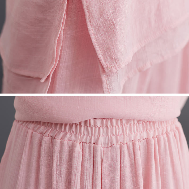 Ensemble de vêtements de méditation pour femme, chemise à manches longues et pantalon, 2 pièces, Buddha Stones - image 10