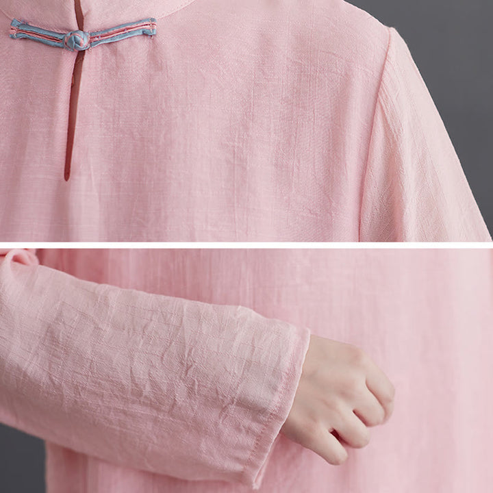 Ensemble de vêtements de méditation pour femme, chemise à manches longues et pantalon, 2 pièces, Buddha Stones - image 9