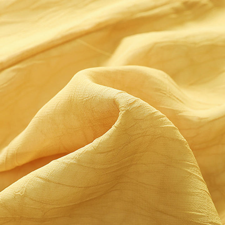 Robe chemise à boutons-grenouilles et broderies de fleurs pour femmes Buddha Stones Pantalon à jambe large - image 12