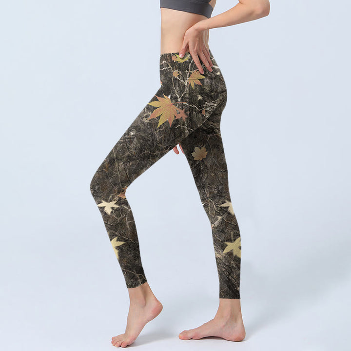 Pantalon de yoga pour femme avec imprimé Buddha Stones - image 3