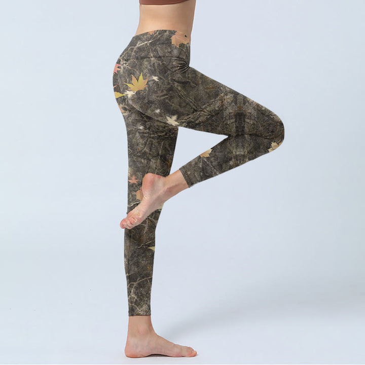 Pantalon de yoga pour femme avec imprimé Buddha Stones - image 4