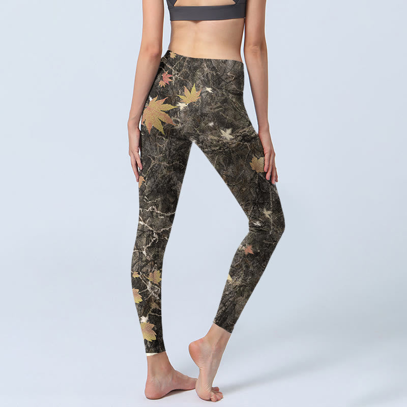 Pantalon de yoga pour femme avec imprimé Buddha Stones - image 5