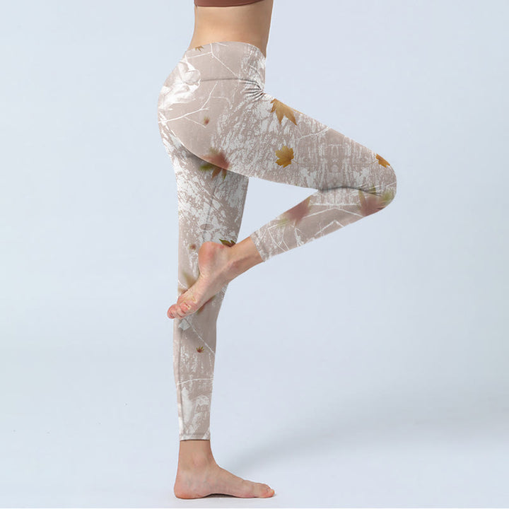 Leggings de sport à imprimé Buddha Stones Pantalon de yoga pour femme - image 4