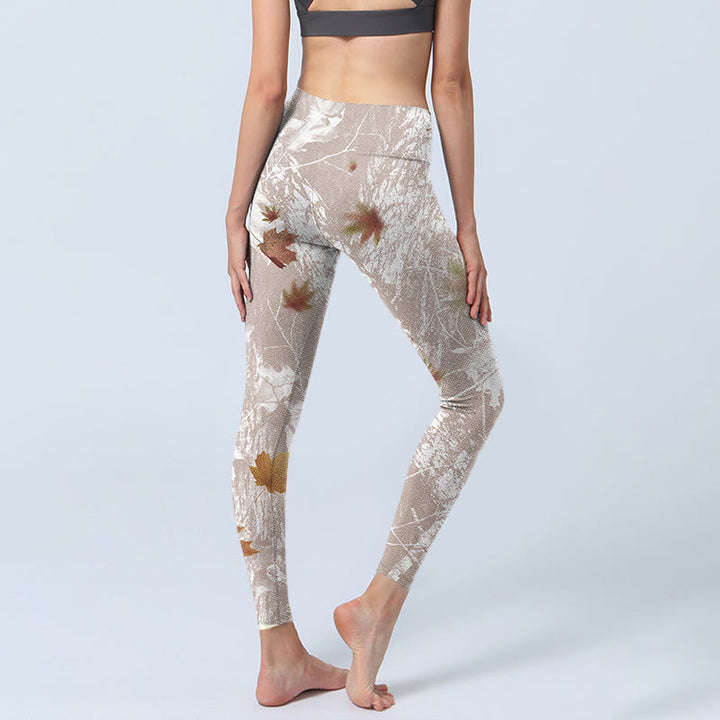 Leggings de sport à imprimé Buddha Stones Pantalon de yoga pour femme - image 6