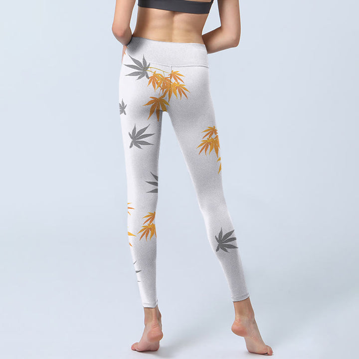 Pantalon de yoga pour femme Buddha Stones Maple Gym Leggings - image 7