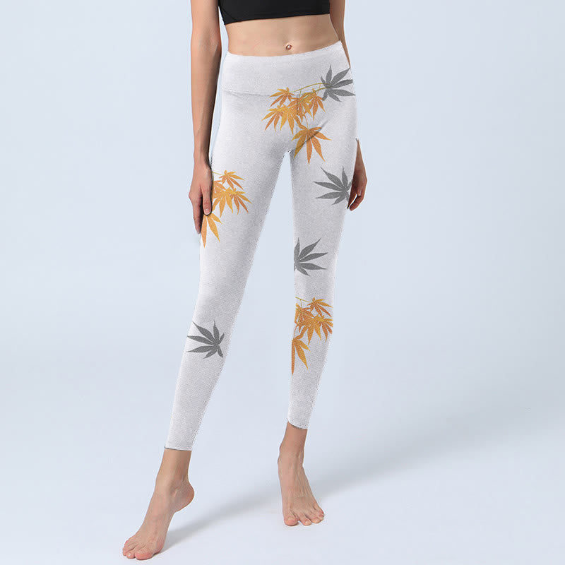 Pantalon de yoga pour femme Buddha Stones Maple Gym Leggings - image 6