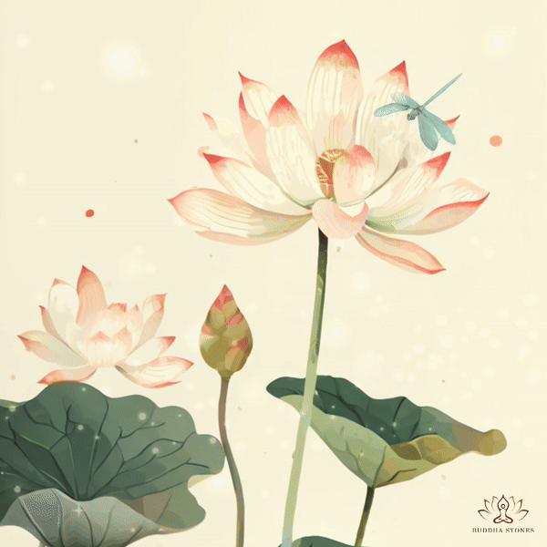 Leggings de fitness en tissu lycra imprimé Buddha Stones Lotus Flower Leaf Libellule Pantalon de yoga pour femme - image 1