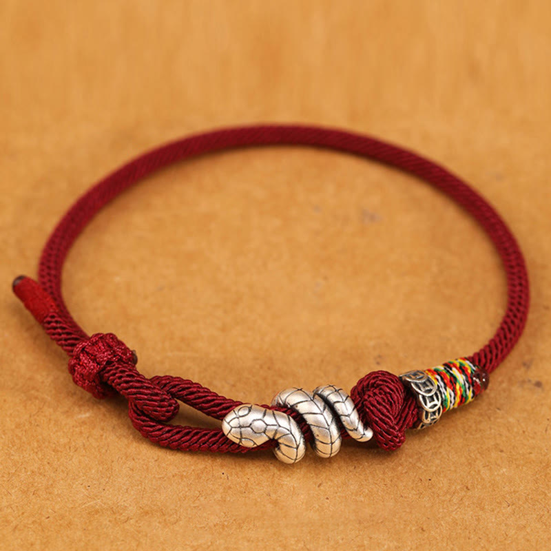 Buddha Stones Bracelet porte-bonheur serpent Année du serpent - image 2
