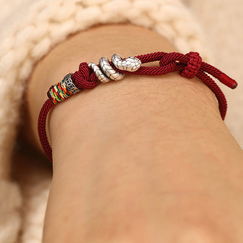 Buddha Stones Bracelet porte-bonheur serpent Année du serpent - image 4