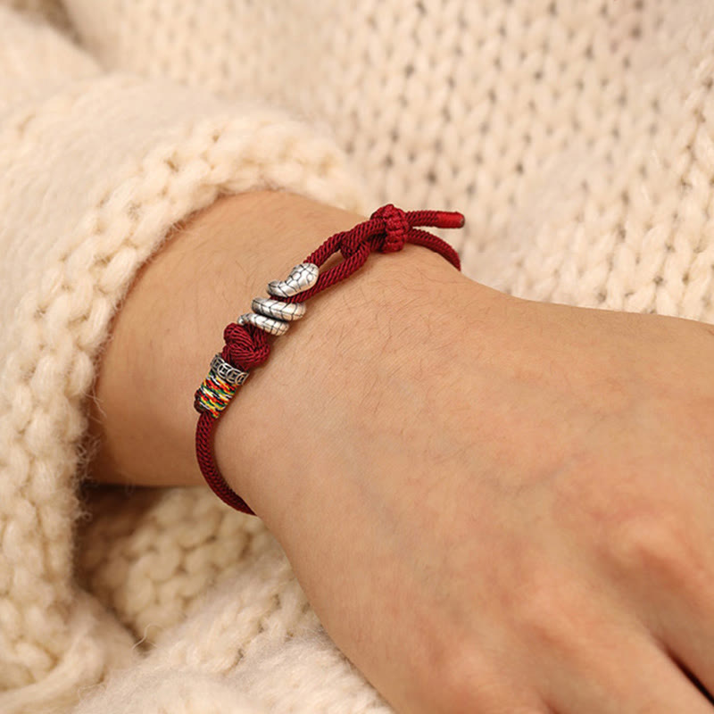 Buddha Stones Bracelet porte-bonheur serpent Année du serpent - image 9