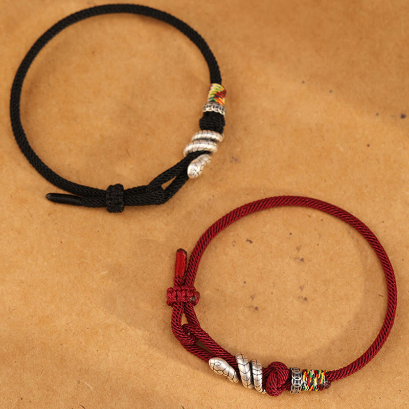 Buddha Stones Bracelet porte-bonheur serpent Année du serpent - image 12
