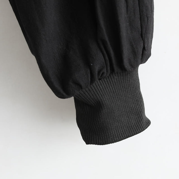 Pantalon pour homme en lin ramie avec fermeture éclair sur le devant et poches de couleur unie Buddha Stones