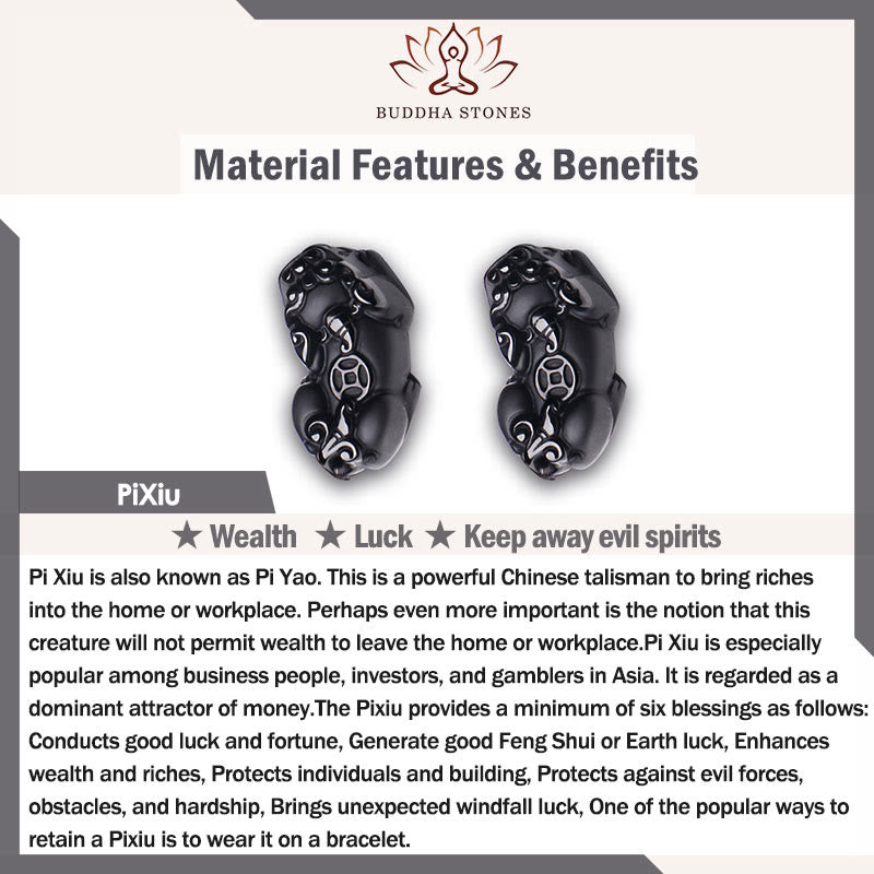 Buddha Stones Pi Xiu portant une boussole Fu personnage cuivre laiton chance richesse bracelet bracelet