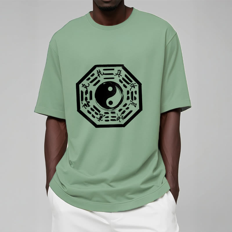 T-shirt en coton à motif Buddha Stones Ba Gua - image 16