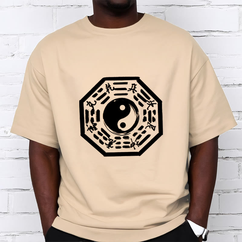 T-shirt en coton à motif Buddha Stones Ba Gua - image 14