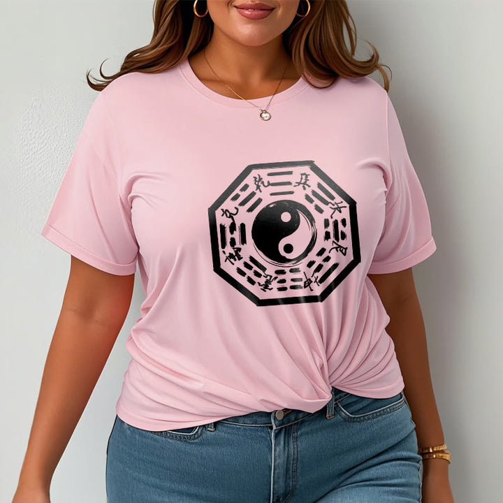 T-shirt en coton à motif Buddha Stones Ba Gua - image 19