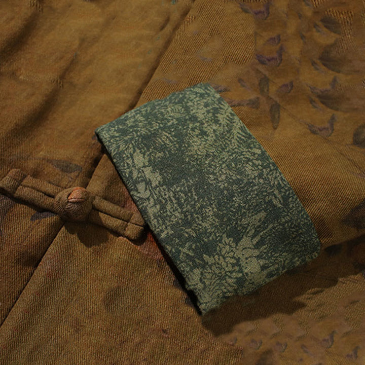 Chemise en coton pour homme avec boutons de grenouille et Buddha Stones  - image 19