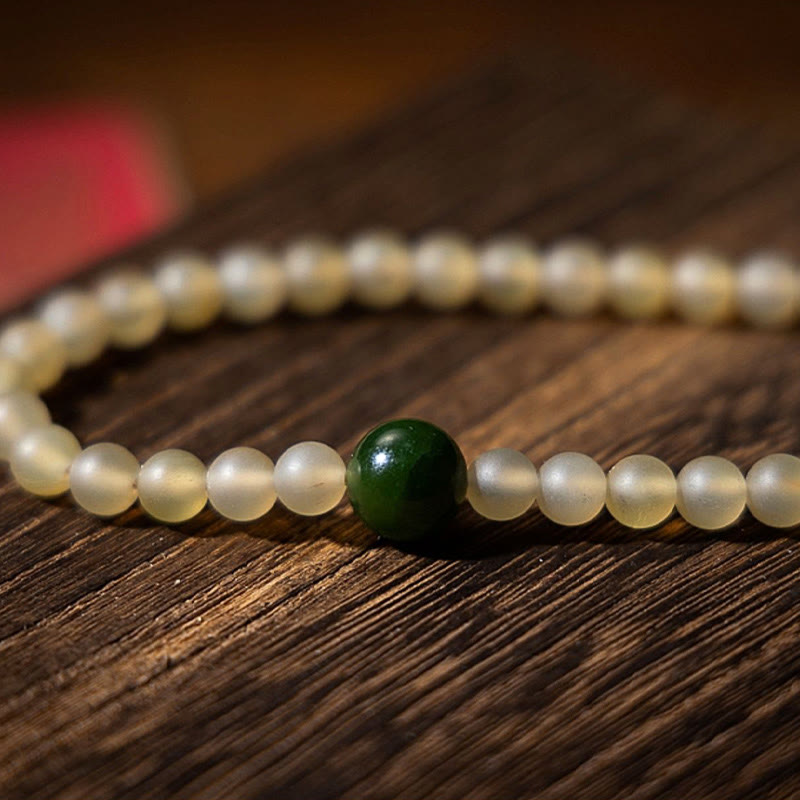 Bracelet de richesse en corne de mouton naturelle Bouddha du zodiaque chinois avec 108 perles de Mala en Buddha Stones du Tibet