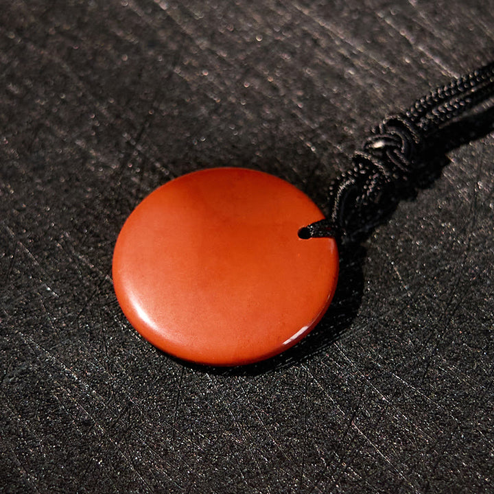 Collier pendentif de purification en obsidienne noire avec Buddha Stones et motif de lotus svastika naturel et divers cristaux
