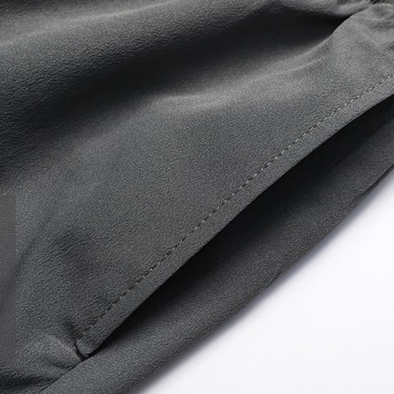 Costume Fu Tang brodé avec Buddha Stones pour le Nouvel An chinois, haut à manches longues et pantalon Hanfu, ensemble pour hommes - image 13