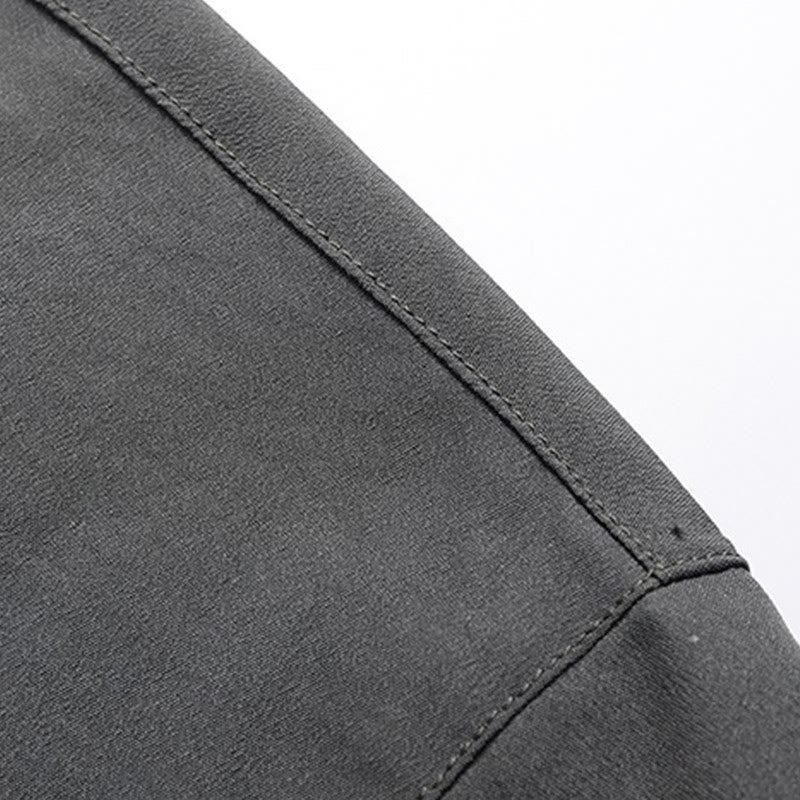 Costume Fu Tang brodé avec Buddha Stones pour le Nouvel An chinois, haut à manches longues et pantalon Hanfu, ensemble pour hommes - image 10