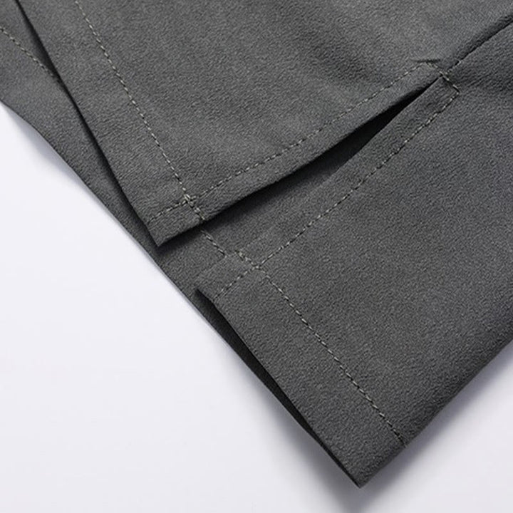 Costume Fu Tang brodé avec Buddha Stones pour le Nouvel An chinois, haut à manches longues et pantalon Hanfu, ensemble pour hommes - image 16