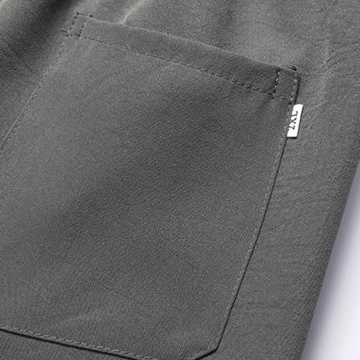 Costume Fu Tang brodé avec Buddha Stones pour le Nouvel An chinois, haut à manches longues et pantalon Hanfu, ensemble pour hommes - image 14