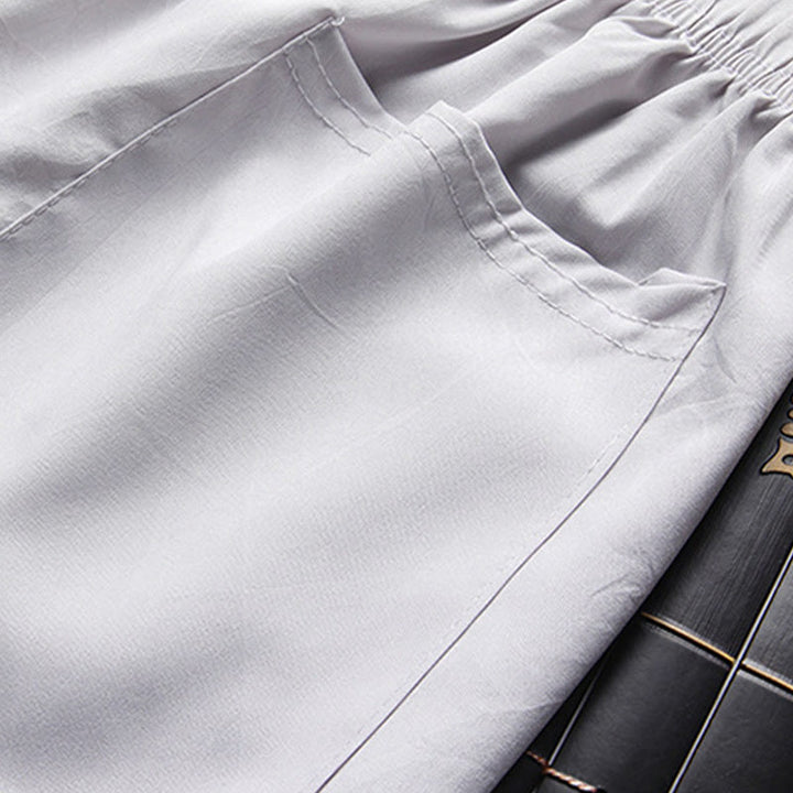 Costume Tang brodé de dragon et de grenouille pour le Nouvel An chinois , Buddha Stones, uniforme traditionnel Hanfu, haut à manches longues et pantalon, ensemble pour hommes - image 11