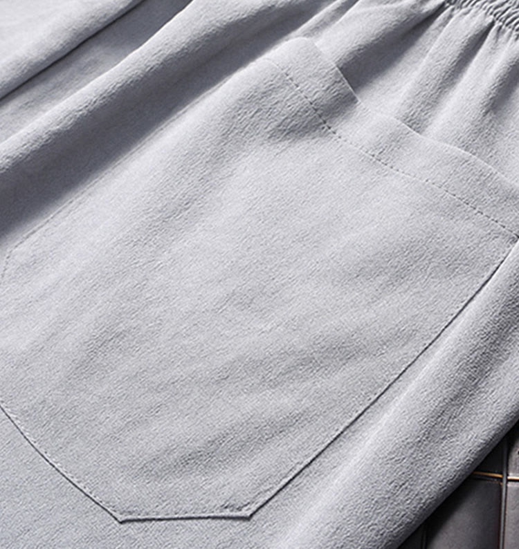 Costume Tang brodé de dragon et de grenouille pour homme, ensemble haut à manches longues et pantalon, style Hanfu , Nouvel An chinois - image 14