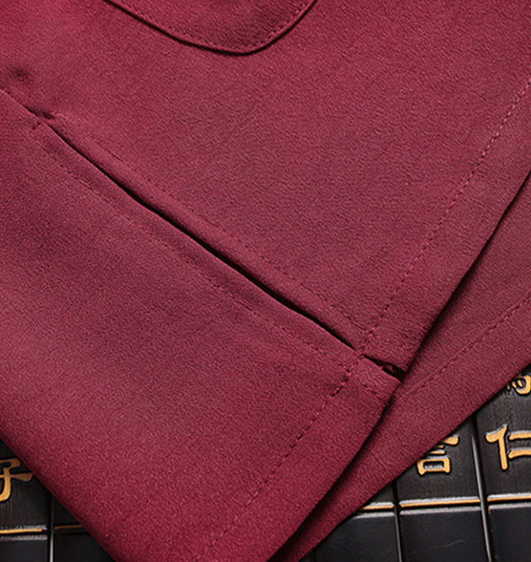 Costume Tang brodé de dragon et de grenouille pour homme, ensemble haut à manches longues et pantalon, style Hanfu , Nouvel An chinois - image 6