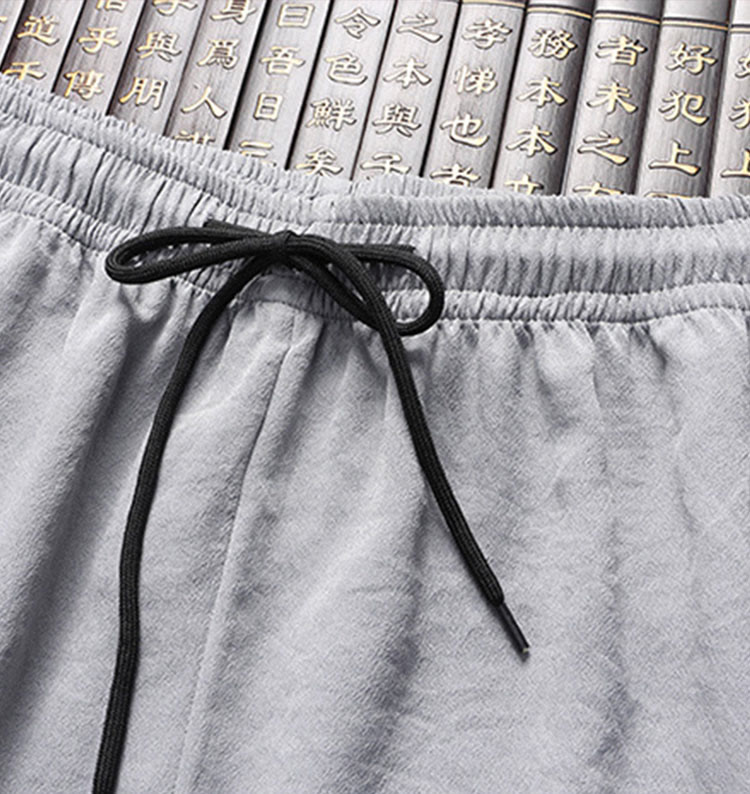 Costume Tang brodé de dragon et de grenouille pour homme, ensemble haut à manches longues et pantalon, style Hanfu , Nouvel An chinois - image 12