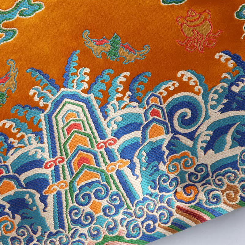 Veste et chemise pour homme avec boutons de grenouille et broderie de dragon et Buddha Stones pour le Nouvel An chinois - image 10