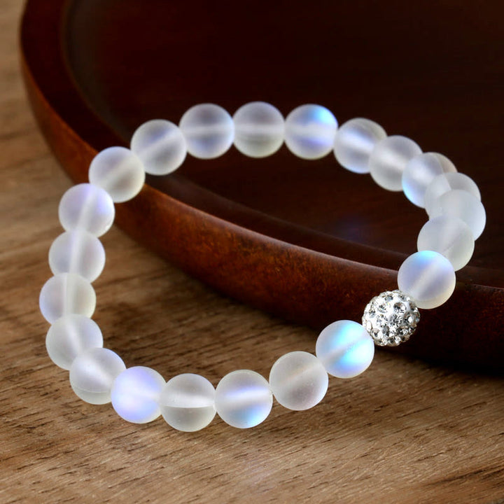 Bracelet de guérison en zircon avec Buddha Stones