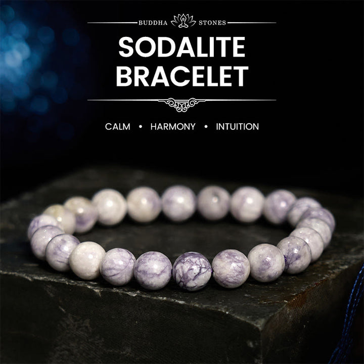 Bracelet Harmonie Sodalite Buddha Stones