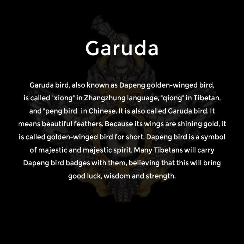 Collier pendentif de protection en perles dzi avec oiseau Garuda en argent sterling 925 et Buddha Stones - image 8