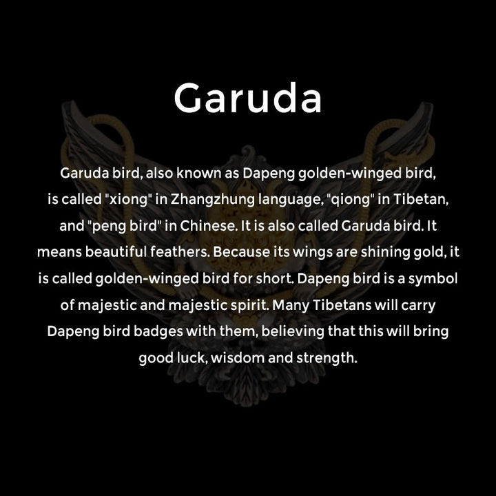 Collier pendentif tibétain en argent sterling 925 Buddha Stones , oiseau, dragon, serpent, sagesse - image 8