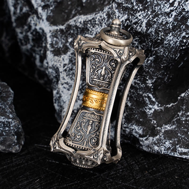 Collier pendentif tibétain en argent sterling 925 avec Buddha Stones et bénédiction de la déesse Zakiram - image 7