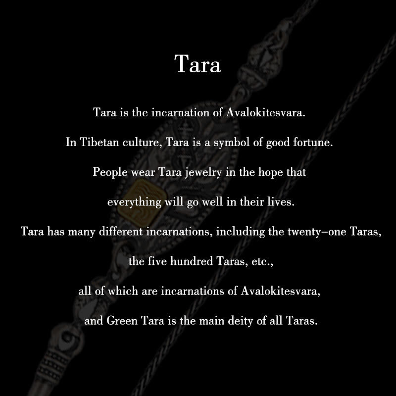 Collier en chaîne métallique de protection en argent sterling 925 avec Buddha Stones Zakiram tibétain déesse de la richesse Bodhisattva Tara Om Mani Padme Hum - image 12