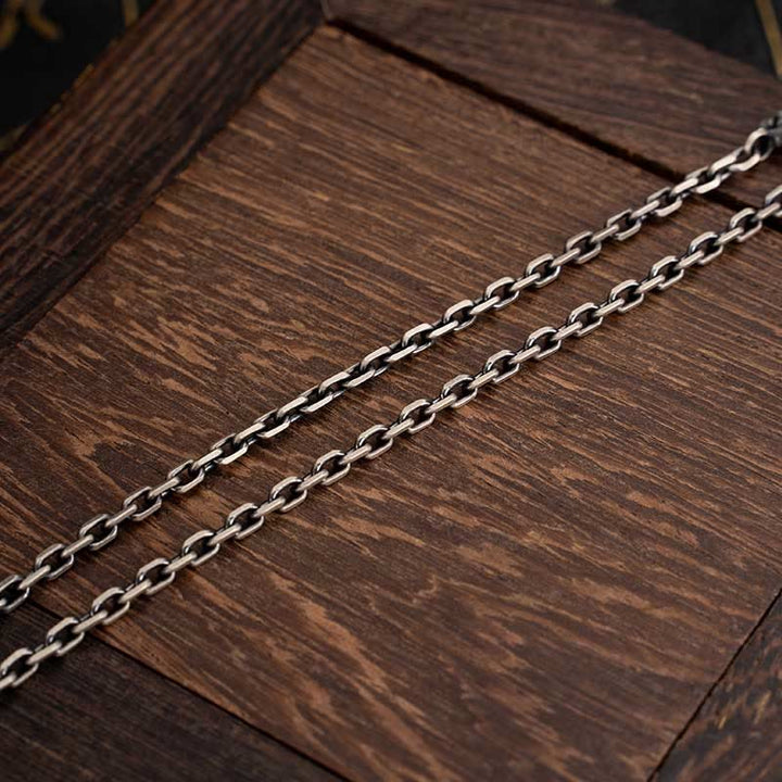 Collier en chaîne en métal avec bénédiction Vajra Dorje en argent sterling 925 avec Buddha Stones et déesse de la richesse Zakiram blanc tibétain - image 8